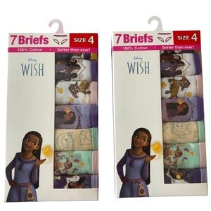 Bundle of Disney Wish Kids Underwear Set - Multicolor